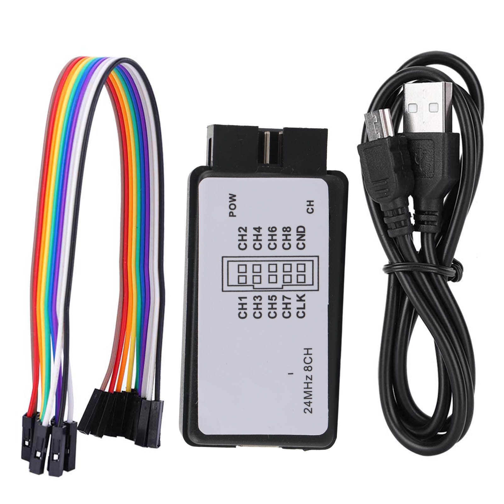 Logic Analyzer Usb - Analizzatore Logico 24MHz, Dispositivo Analizzatore Logico