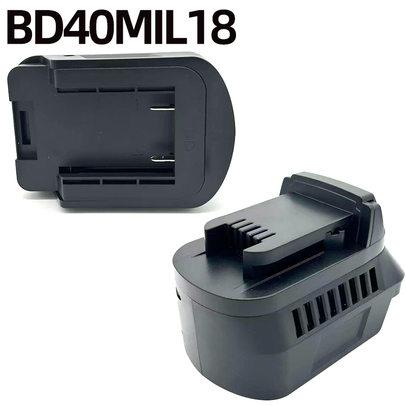 Black+Decker Tool Cordless - Adattatore per batterie BD40MIL18, compatibile con