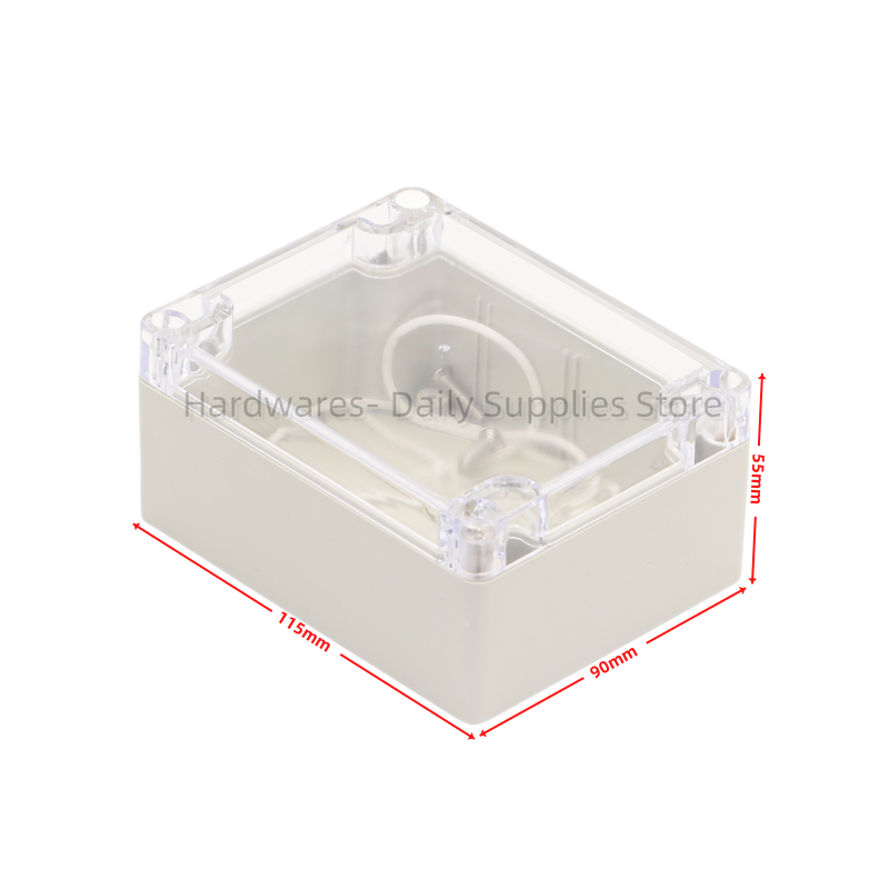 Diy Electronics Box - 1 pz 115x90x55mm Custodia In Plastica