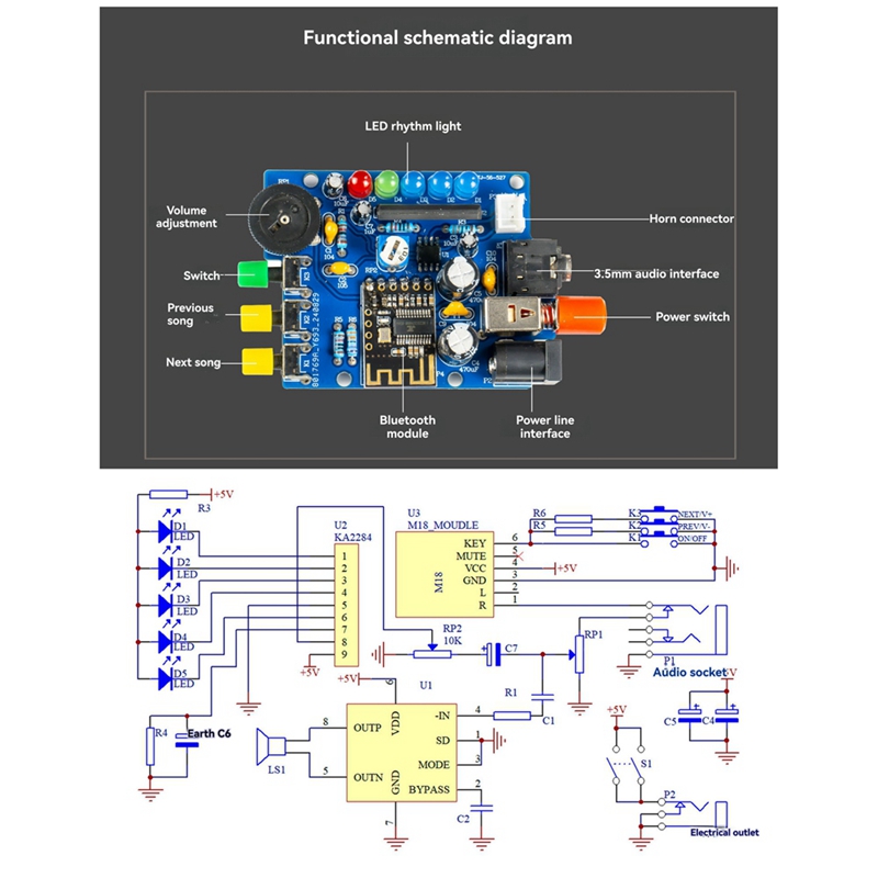 Kit Altoparlante Bluetooth Fai - Diy Electronics Project Kit recensione e prezzo