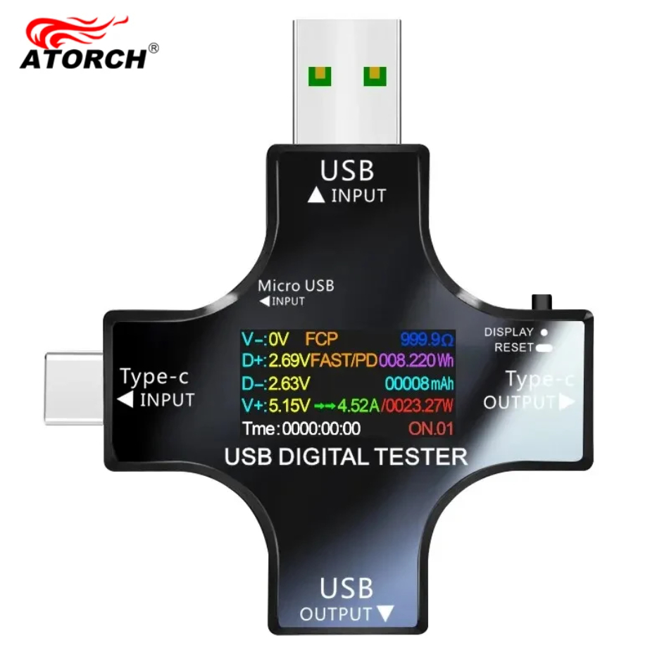 Tester USB DC Tipo-C PD Voltme - Logic Analyzer Usb recensione e prezzo