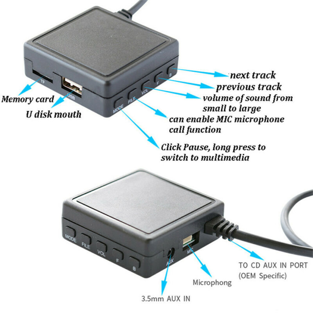 Auto BT 5.0 AUX USB Adattatore - Diy Audio Electronics Kit recensione e prezzo