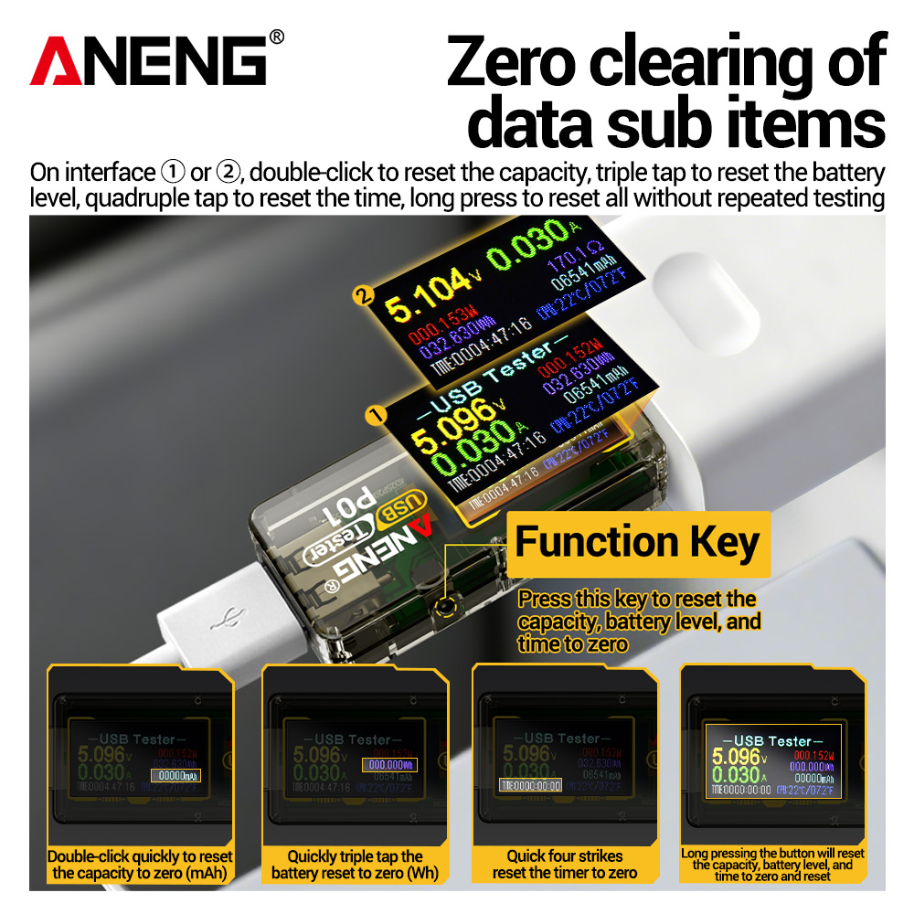 ANENG P01 Tester USB, Voltmetr - Logic Analyzer Usb recensione e prezzo